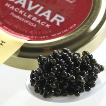 American Hackleback Caviar - Malossol - 5.5 oz, glass jar - £230.04 GBP