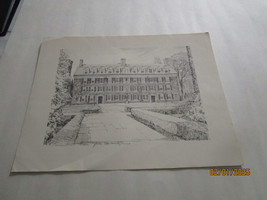 Yale University Hall Library Memorial Vintageprints 3 Lot Signed Charles Overly - $767.25