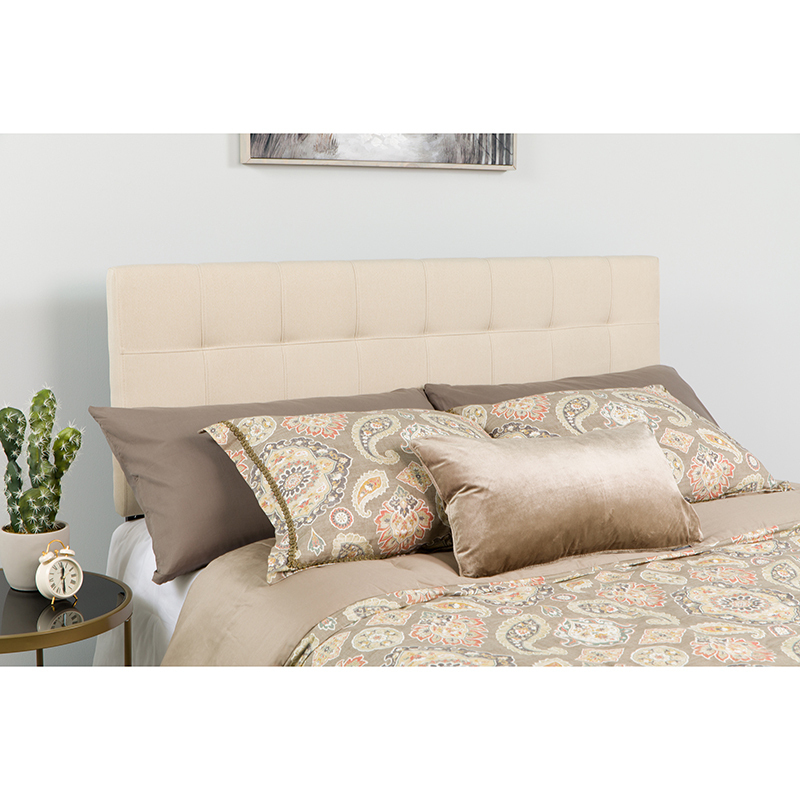 Full Headboard-Beige Fabric HG-HB1704-F-B-GG