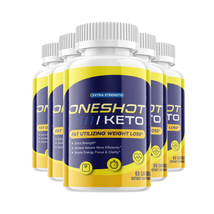 5-Pack One Shot Keto Pills, Oneshot Keto All Natural Dietary Supplement ... - $84.08