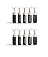 Black/Silver Set of TEN CREMATION URN Necklace Keepsakes - Engraved with... - $75.00