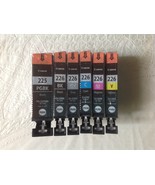 6-Pack Genuine CANON PGI-225PGBK  CLI-226 B/C/M/Y/GY Ink Cartridges - £46.59 GBP