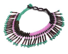 Mia Jewel Shop Czech Glass Seed Bead Multi Dangle Frill Fringe Anklet - ... - $19.79