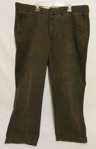Polo Ralph Lauren Mens Size 36R Brown Pants Flat Front - £20.82 GBP