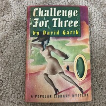 Challenge For Three Mystery Paperback Book by David Garth Popular Library 1938 - £9.58 GBP