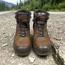 Rocky Men 5” Work Hiker Brown Boot 11.5 Waterproof Composite Toe Leather RKK0245 - £36.62 GBP