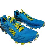 Hoka One One womens EVO Jawz Cyan/Citrus Trail Running Shoes size 7.5 w/box - €39,86 EUR