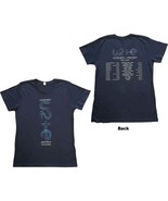 U2 I + E tour dates 2018 LADIES T-SHIRT short sleeve LARGE official ex-tour - $14.62