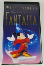Fantasia VHS Walt Disney&#39;s Masterpiece Clamshell Movie - £7.41 GBP