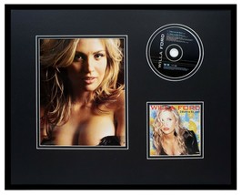 Willa Ford Framed 16x20 I Wanna Be Bad CD &amp; Photo Set - £63.07 GBP