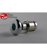 Casco Chrome Deluxe Cig Lighter Knob Element Green Diamond Top Accent Dash - $24.80