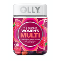 OLLY Women&#39;s Multivitamin Gummy, Health &amp; Immune Support, Berry, 130 Ct.. - £26.89 GBP