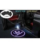 4x Lexus Logo Wireless Car Door Welcome Laser Projector Shadow LED Light... - £30.24 GBP