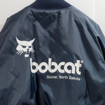 Bobcat Construction Equipment Jacket Insulated Parka Coat 1970&#39;s Named - £85.04 GBP
