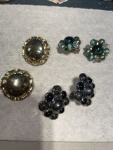 3-Vintage Tafari - Monet- Lisner Clip On Earrings - £7.81 GBP