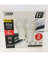 Set of 8 Feit Electric 60-Watt Dimmable GU24 Base 4100K LED Light - $15.00