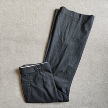 Banana Republic Wool Jackson Fit Stretch Dress Pants womens Sz 14 Gray Striped - £19.49 GBP