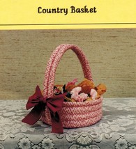 Vintage Small Large Country Basket JMC Creative Crafts Sew Patterns - $11.99