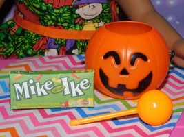 18&quot; Doll Halloween Bucket Mike &amp; Ikes Lot C fits Our Generation American Girl - £7.13 GBP