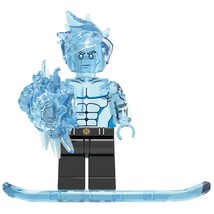 Iceman - X-Men Marvel Comics Superhero Minifigure Building Toys Gift  - £2.40 GBP