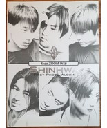 Shinhwa - Face Zoom In First Photo Album Photobook K-Pop 2000 SM Enterta... - £252.85 GBP