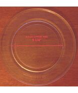 NEW! 14 1/8 " WHIRLPOOL 8172017 GLASS TURNTABLE PLATE / TRAY 9 1/4" ROLL... - $166.59