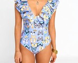 Buddylove Classic Ruffled Swimsuit Painted Lady - $82.00