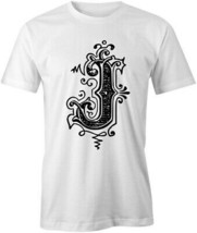 Leafy J T Shirt Tee Short-Sleeved Cotton Clothing Vintage S1WSA10 - £12.69 GBP+
