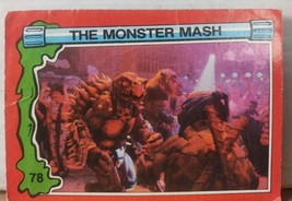1991 Teenage Mutant Ninja Turtles II: The Secret of Ooze Movie Monster Mash 1z4 - £1.55 GBP