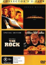 Armageddon / The Rock DVD | Bruce Willis, Nicolas Cage | Region 4 - £10.53 GBP