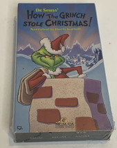 Sealed Dr Seuss How The Grinch Stole Christmas VHS Karloff Cartoon Vintage 1966 - £5.70 GBP