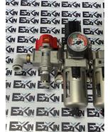 SMC AFM30-03 / AV3000-03-5DZ Pneumatic Filter/Mist Separator/Regulator A... - $166.01 CAD