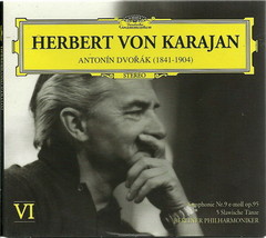 Herbert Von Karajan Antonin Dvorak Symphonie Nr.9 Slawische Tanze 9 Tracks Cd - £10.95 GBP