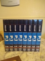 8 Maxell P/I Plus T-60 VHS Video Blank Tapes NEW - $14.42