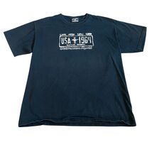 Vintage Ford Men’s Mustang Country 1964 T Shirt Sz L Black Steve &amp; Barry... - $7.87