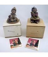 All God&#39;s Children Ragbabies Rag Doll Figurines 2pc w/ Boxes Josie #29 M... - $33.32