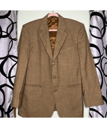 Vintage Circle S Dallas, Texas Brown Western Style 3 Button Blazer - $34.30