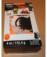 Halloween Foam Stickers Creatology 4oz Value Pack 2&quot; x 1 1/2&quot; Glitter/Ba... - £5.89 GBP