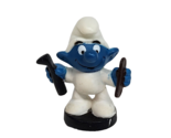 VINTAGE 1982 EXTEX LOC BLOCS REPLACEMENT VINYL MOLDED SMURF DR SMURF&#39;S O... - £11.19 GBP