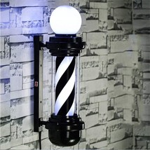 Miuxiu Black And White Led Barber Pole Light, Traditional Barber Pole Ou... - £70.33 GBP