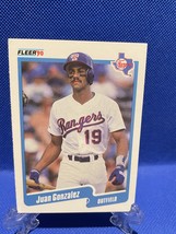 Juan Gonzalez 1990 Fleer Baseball Card # 297 - $15.00