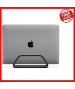 Elegant Black Vertical Laptop Holder Compatible with Latest MacBook Models - $1,174.57 MXN