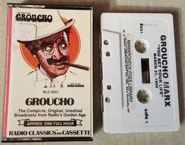 Groucho - The Complete Original Unedited Broadcasts Radio - Music Cassette Tape - £3.87 GBP