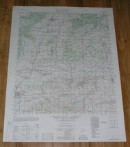 1955 Vintage U.S. Army Military Map Poland Rzeszow Jasionka Airport Lancut Wig - £27.77 GBP