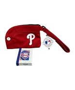 Philadelphia Phillies Red Wristlet Cell Phone Case Purse 6.5&quot; Playing Ca... - $9.89