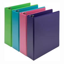 Samsill - MP48689 - Plant-Based Durable 3 Inch 3 Ring View Binders - Assorted - £35.51 GBP