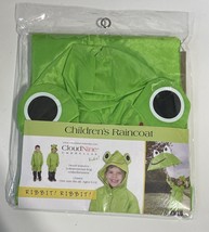 CloudNine Umbrellas Froggy Children&#39;s Raincoat Frog One Size Fits All 5-... - £14.15 GBP