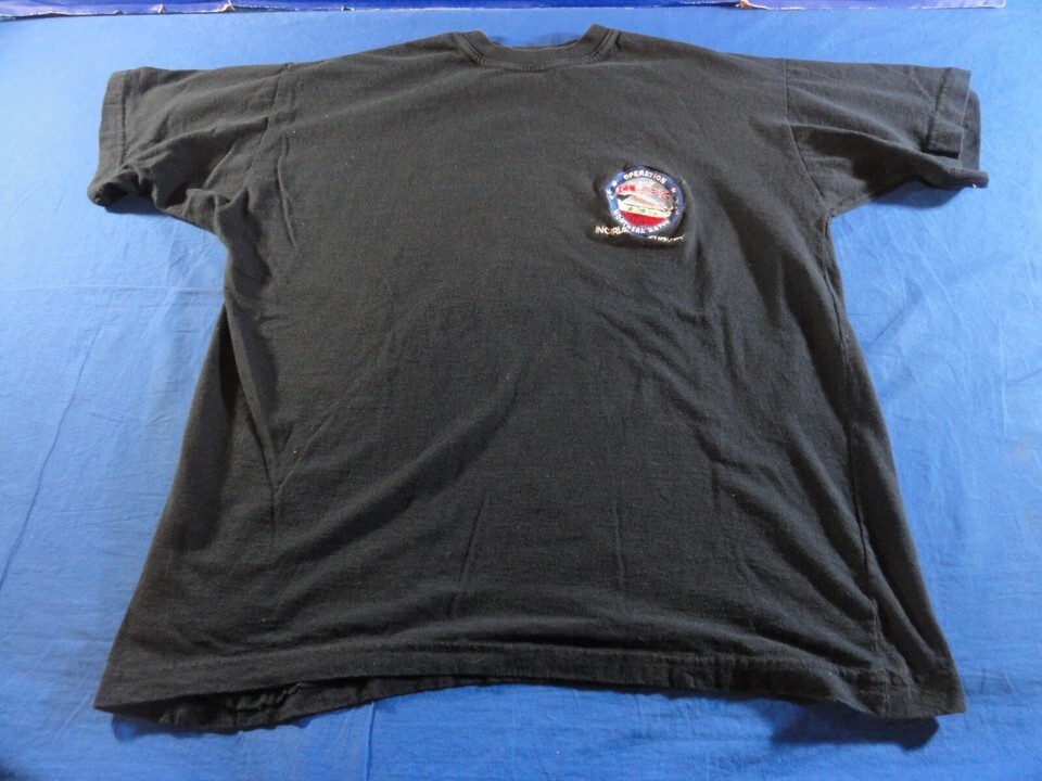 DISCONTINUED OPERATION NORTHERN WATCH INCIRLIK AIR BASE TURKEY BLACK SHI... - $43.55