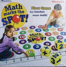Learning Resources Math Marks The Spot A Math Activity Mat 0383 - £36.61 GBP