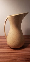 RARE WATT Pottery Orchard Ware 115 Speckled Coffee Pitcher 9 3/4&quot; Tall - £78.57 GBP